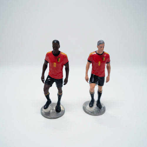 Belgische voetbalfiguren Rode Duivels spelers collectie