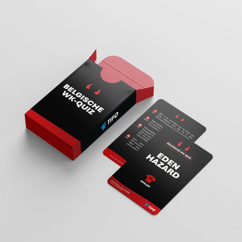 inhoud Belgische WK quiz kaarten en spel Rode Duivels quiz