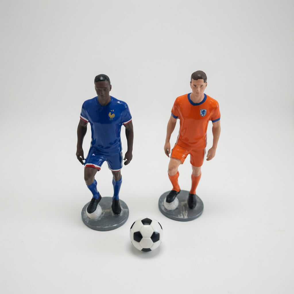 Frankrijk en Nederland voetbal