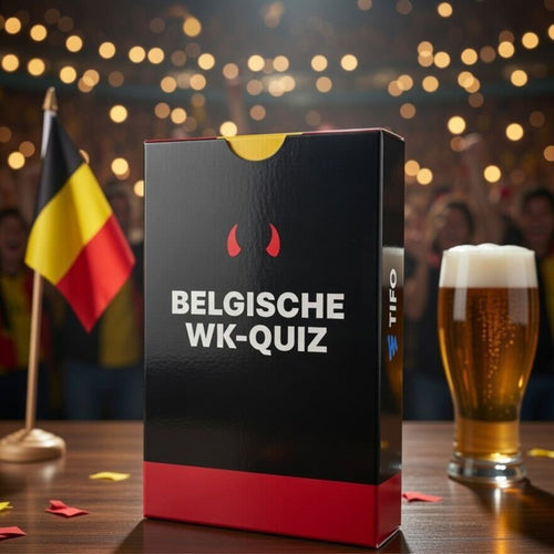Belgische WK quiz box Rode Duivels voetbal quiz spel Tifogame